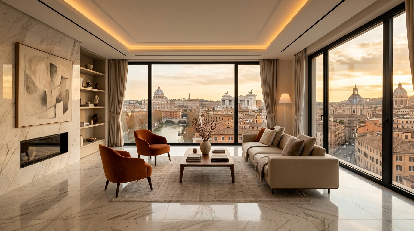 Interno appartamento italiano